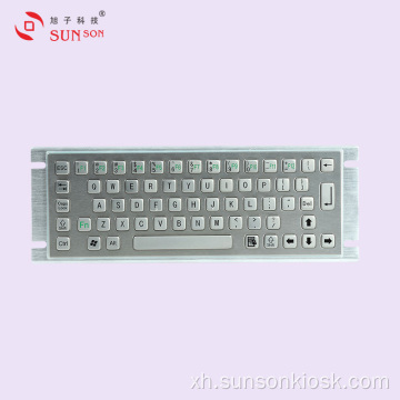 I-IP65 Metal Keyboard kunye nePad Pad